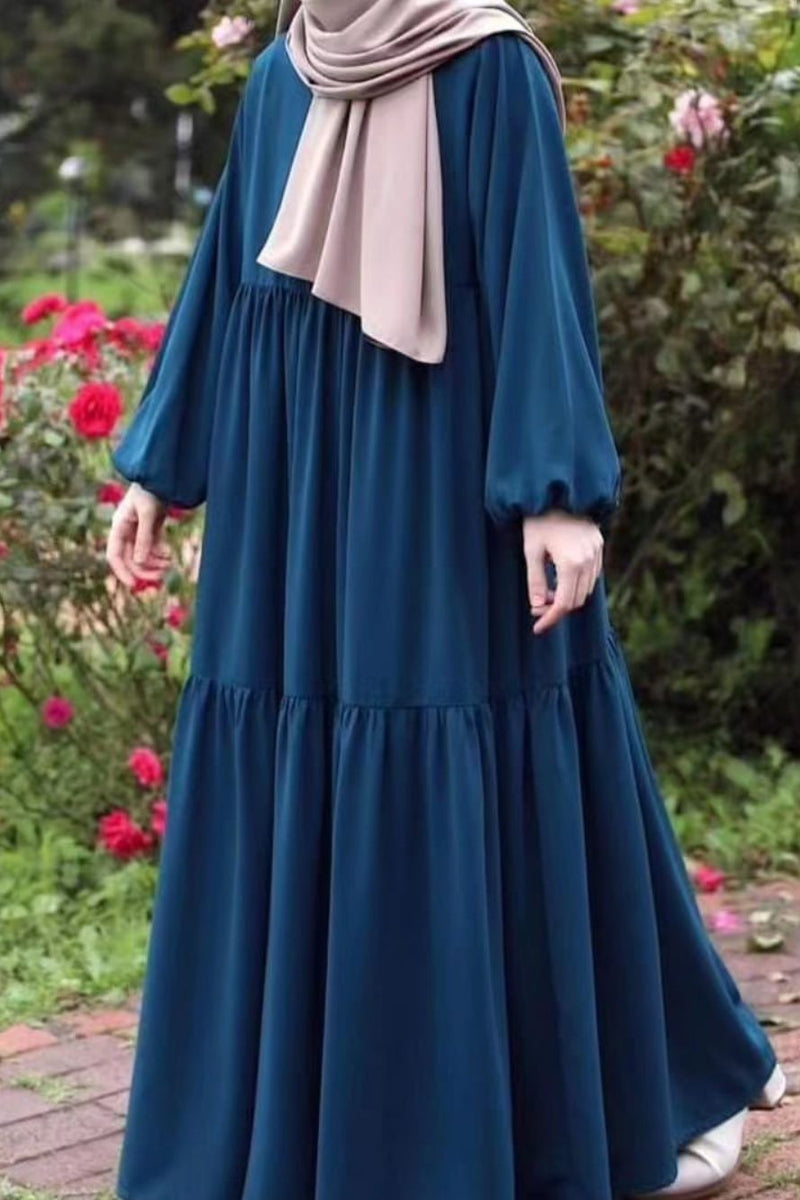 IRANI Abaya With Stoller In Navy Blue Color