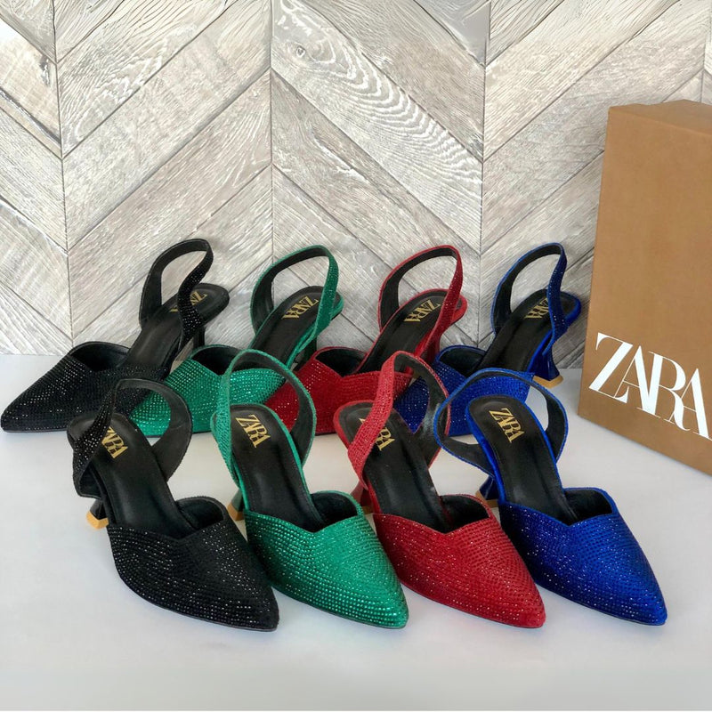 ZR Designer High Heels In 3 Beautiful Colors